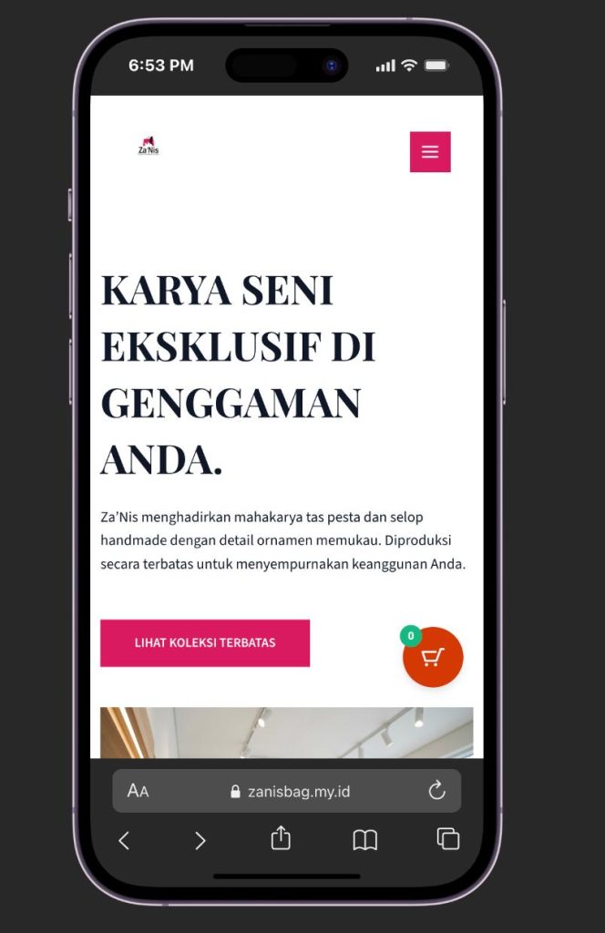 zanisbag storefront