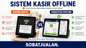 Mengapa Aplikasi Kasir Offline-First Sangat Krusial untuk Toko Fisik